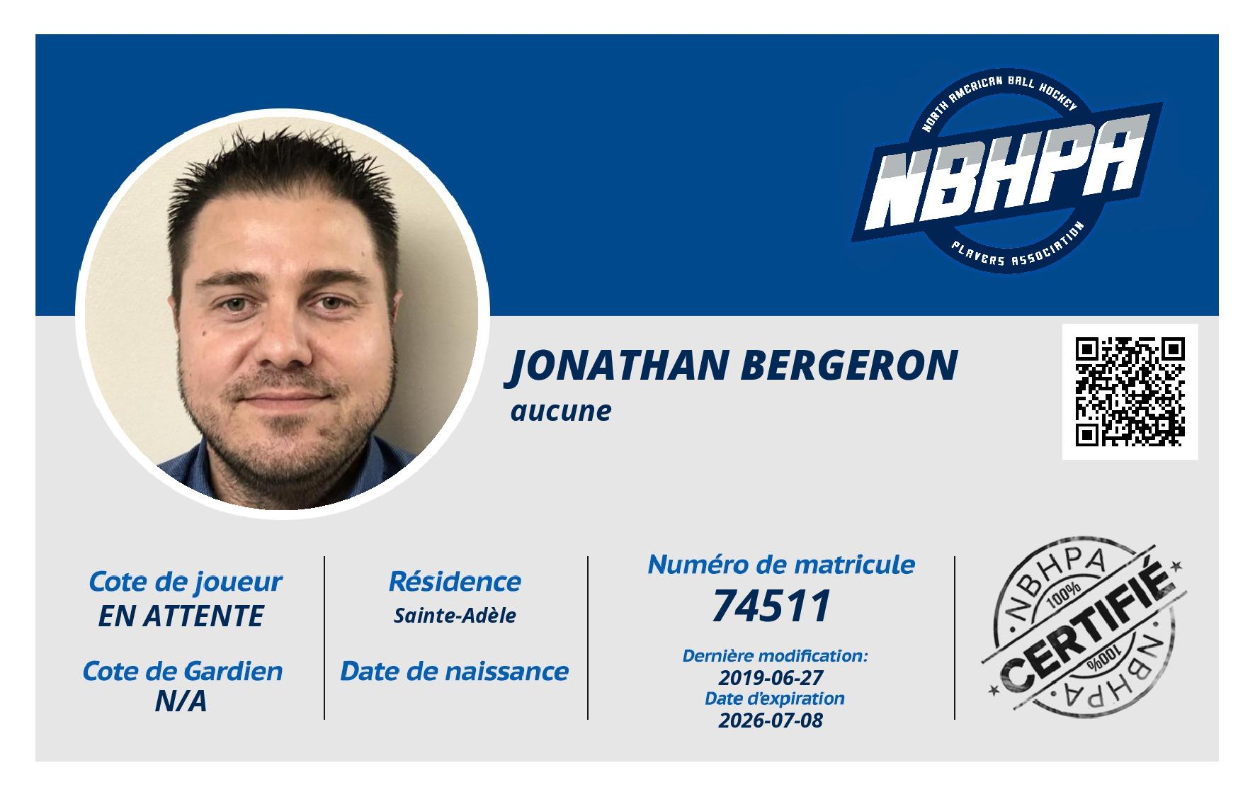 Jonathan Bergeron