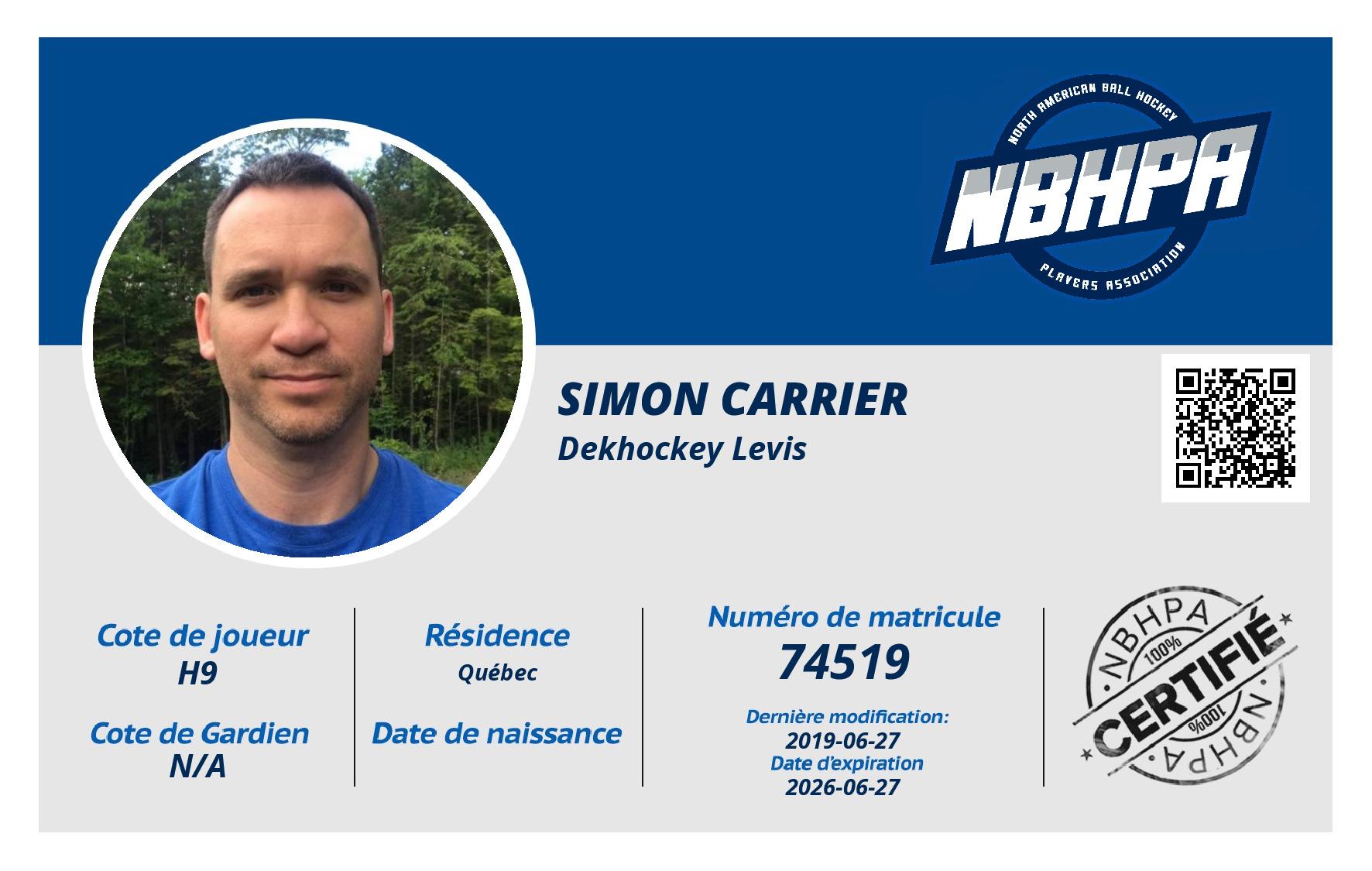 Simon Carrier
