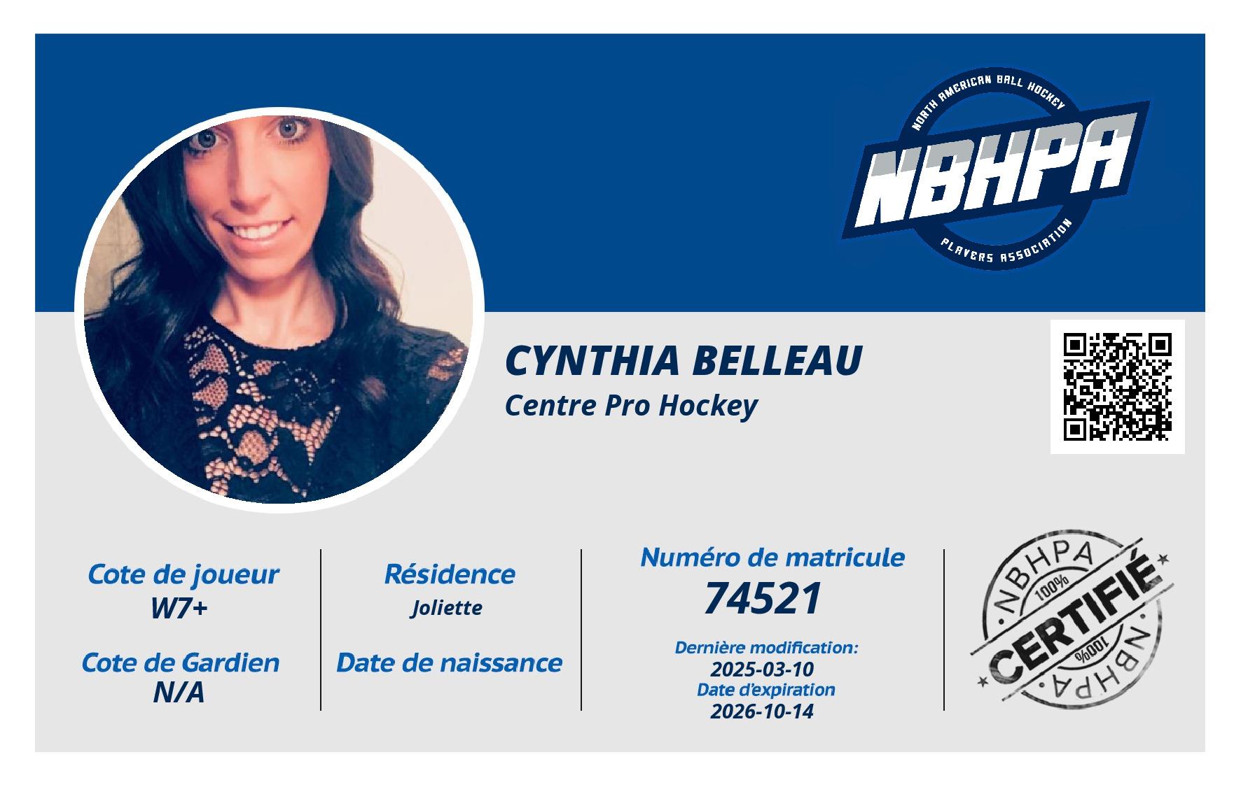 Cynthia Belleau