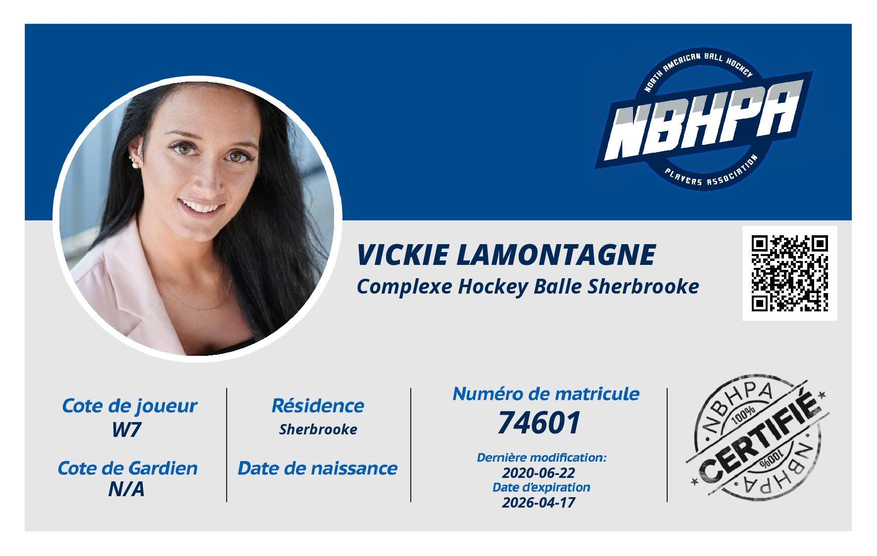 Vickie Lamontagne