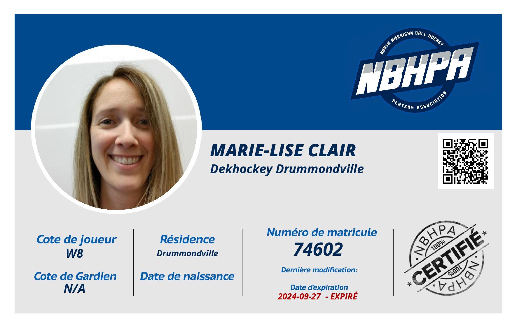Marie-Lise Clair