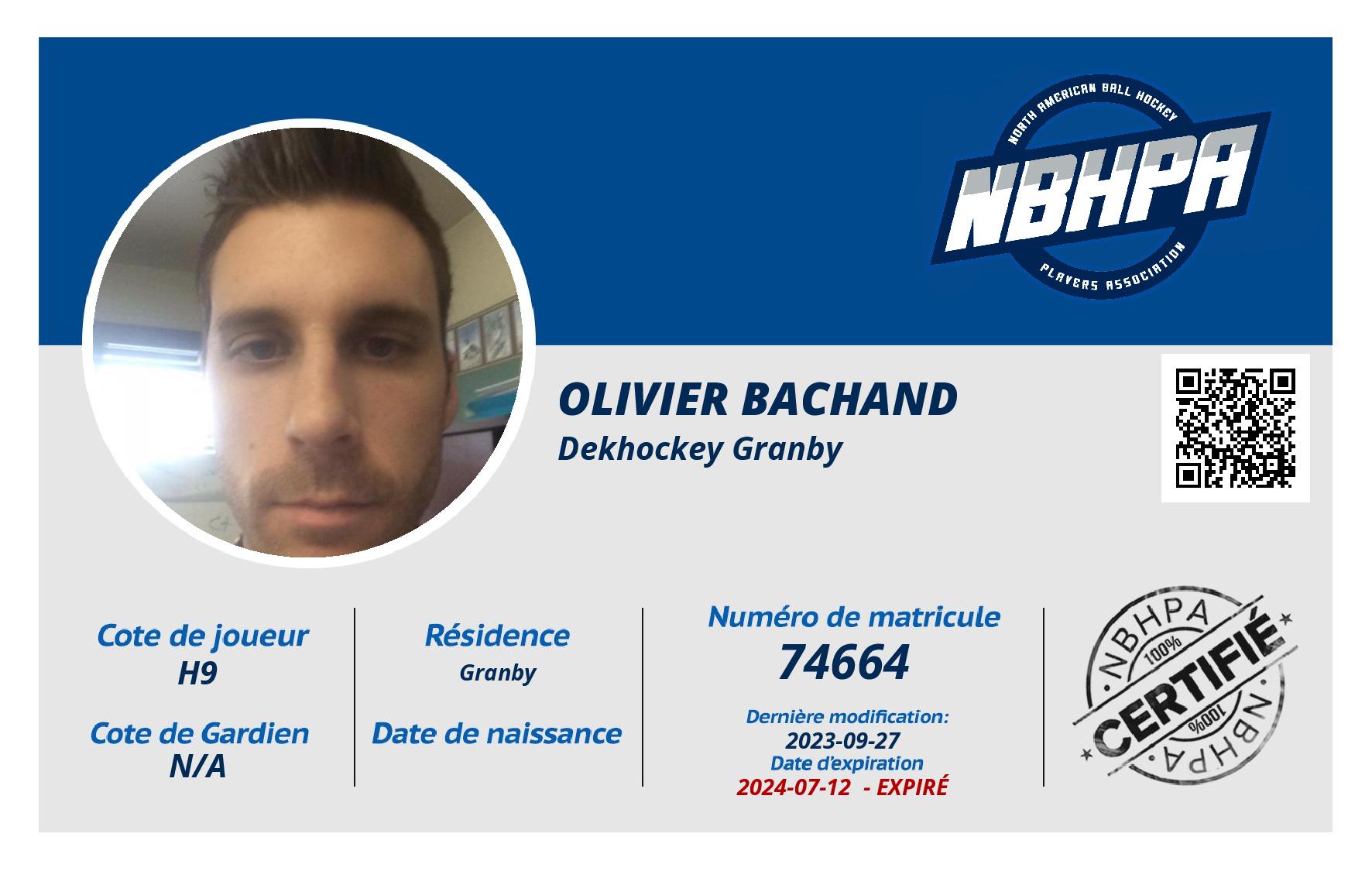 Olivier Bachand