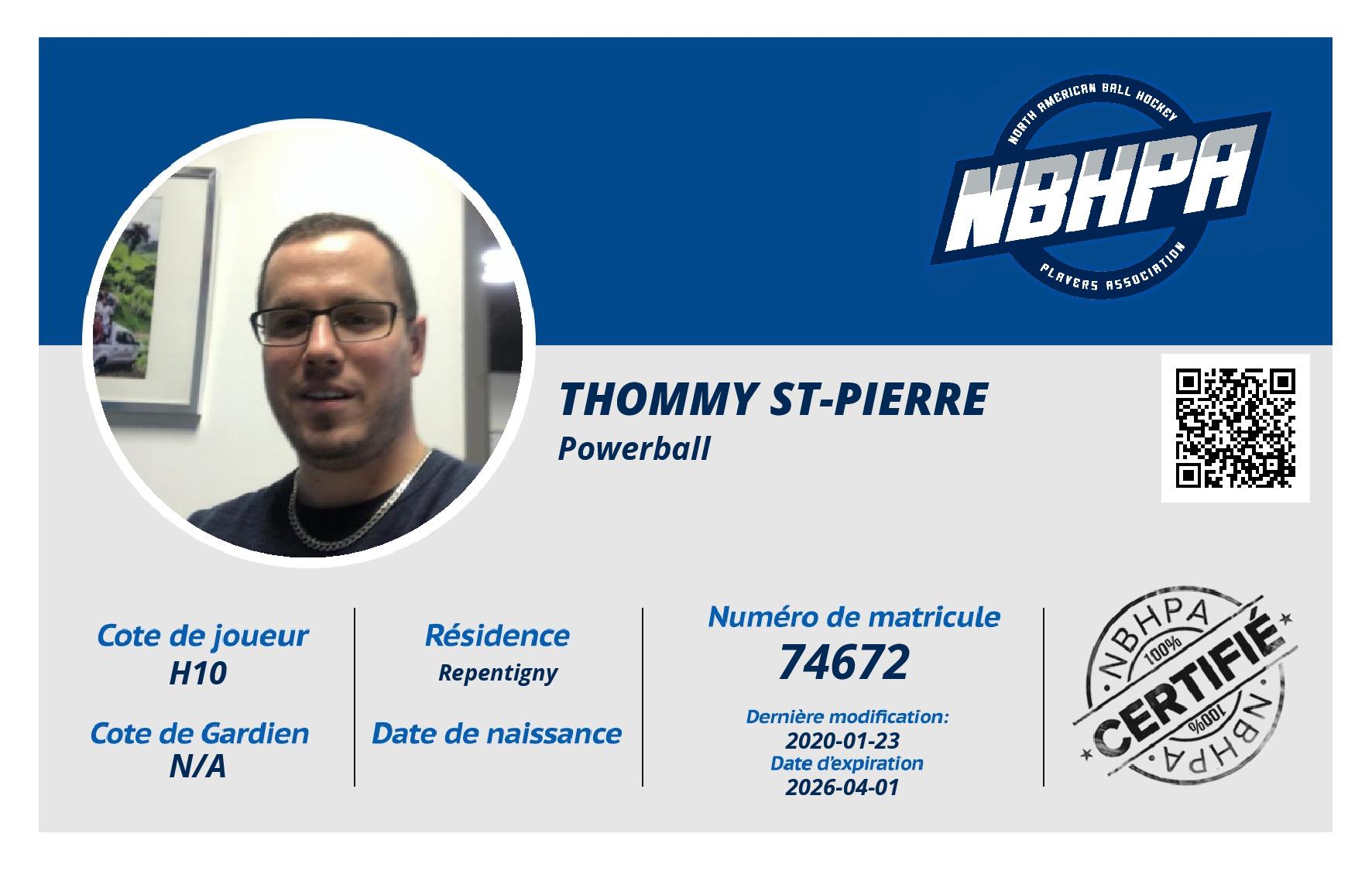 Thommy St-Pierre