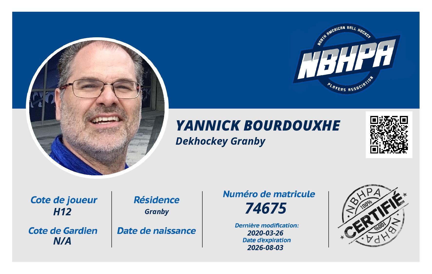 Yannick Bourdouxhe