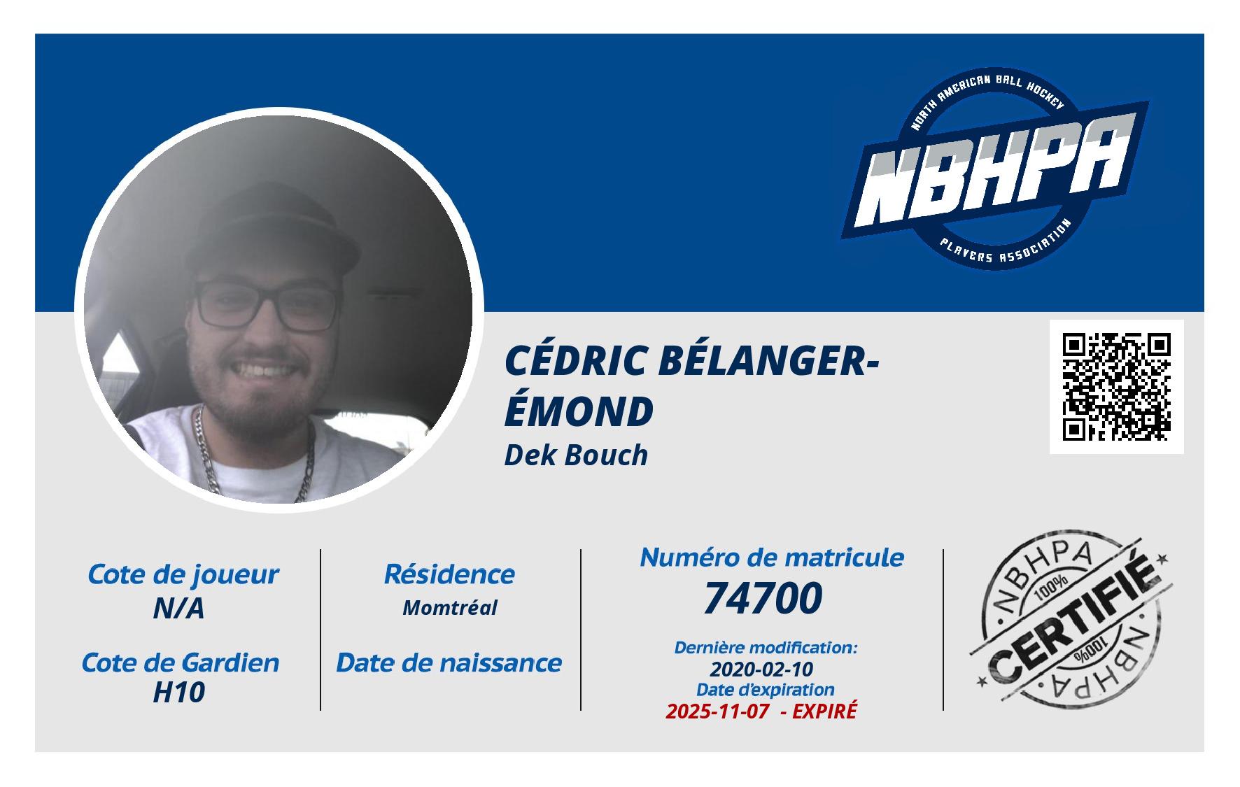 Cédric Bélanger-Émond