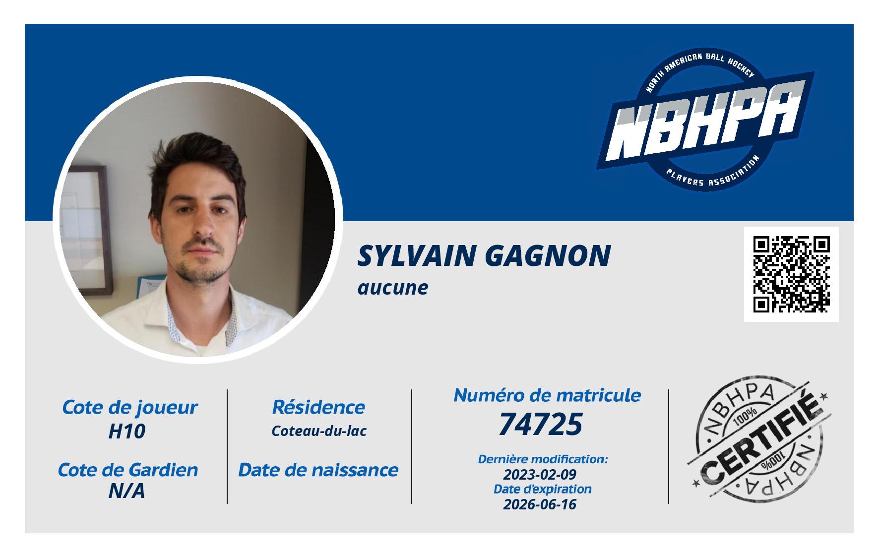 Sylvain Gagnon
