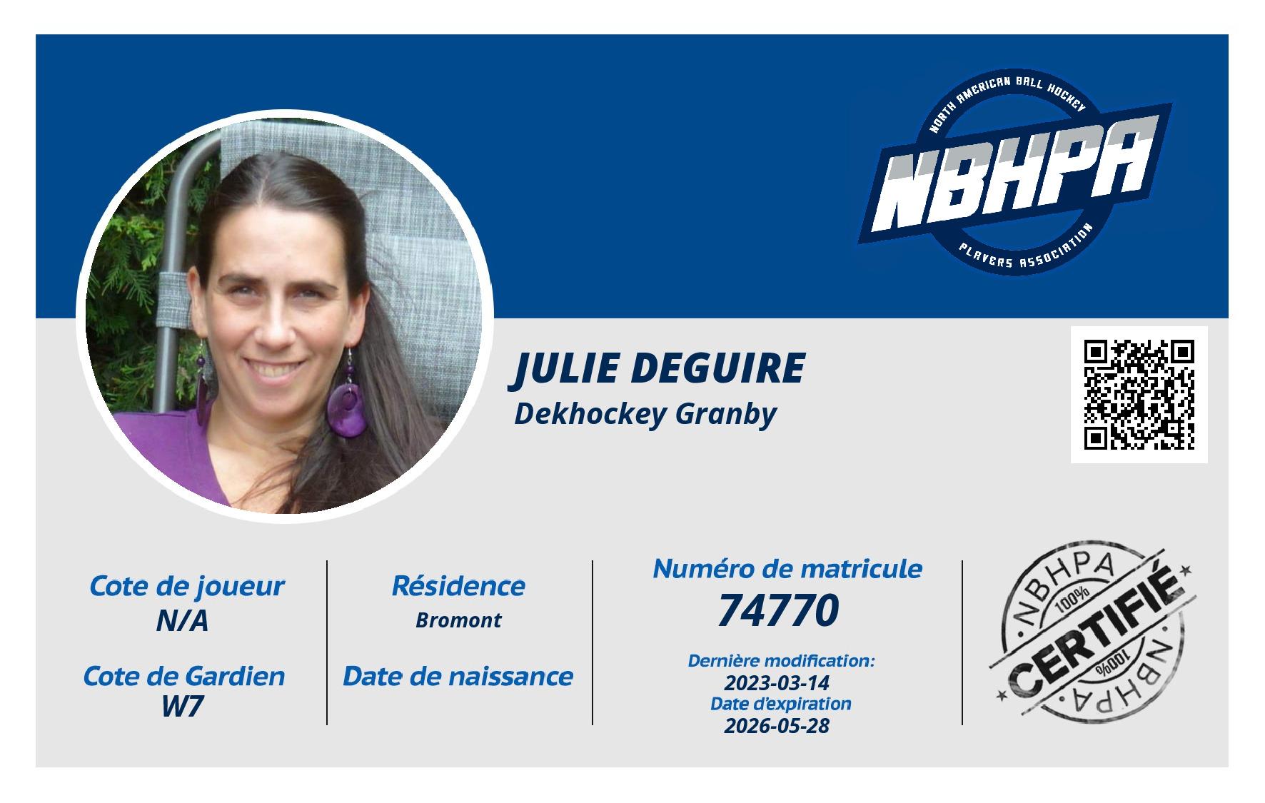 Julie Deguire