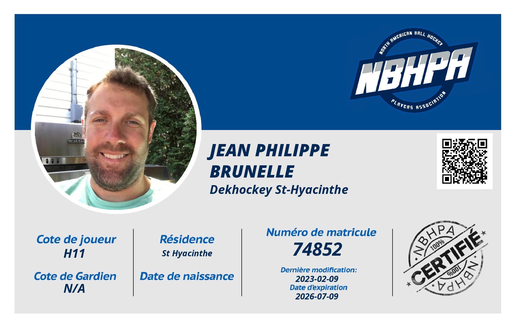 Jean philippe Brunelle
