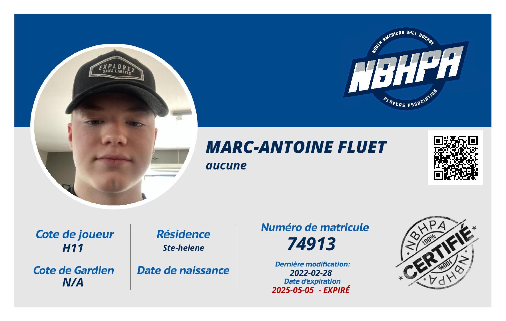 Marc-antoine Fluet