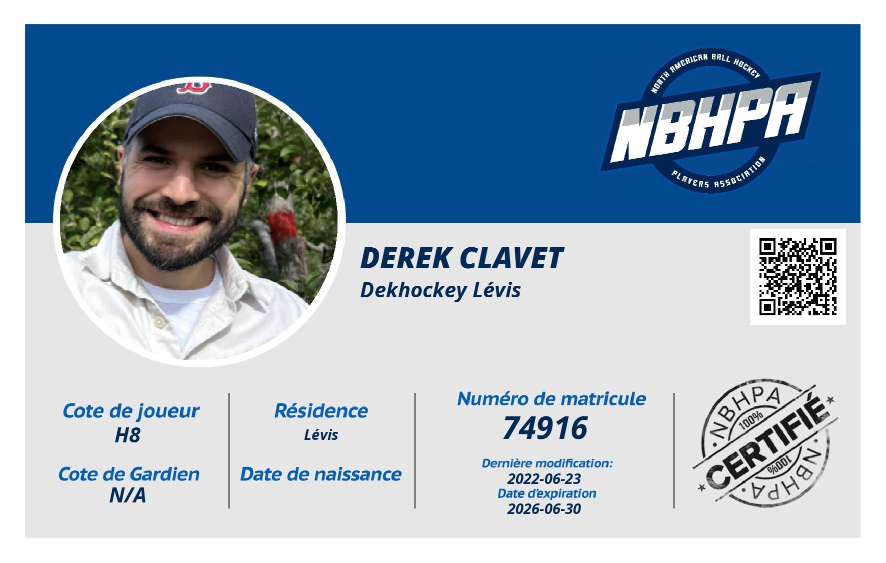 Derek Clavet