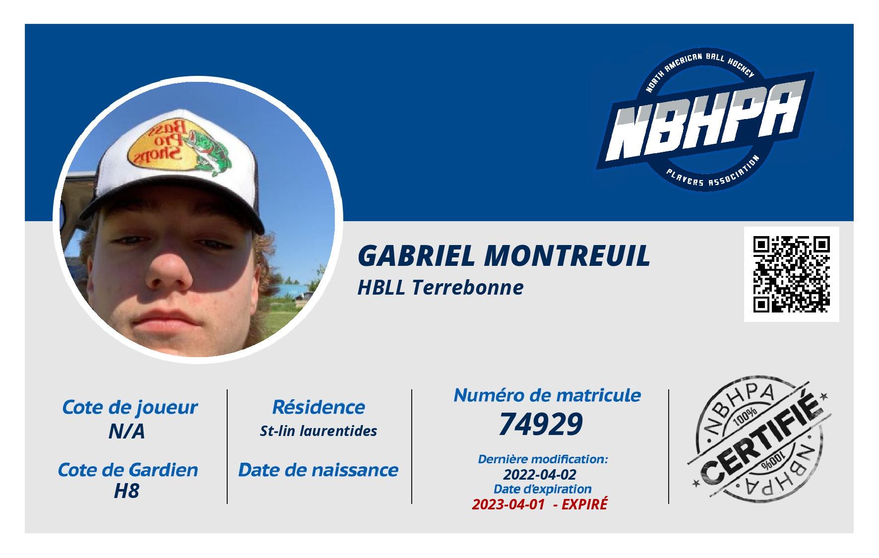 Gabriel Montreuil