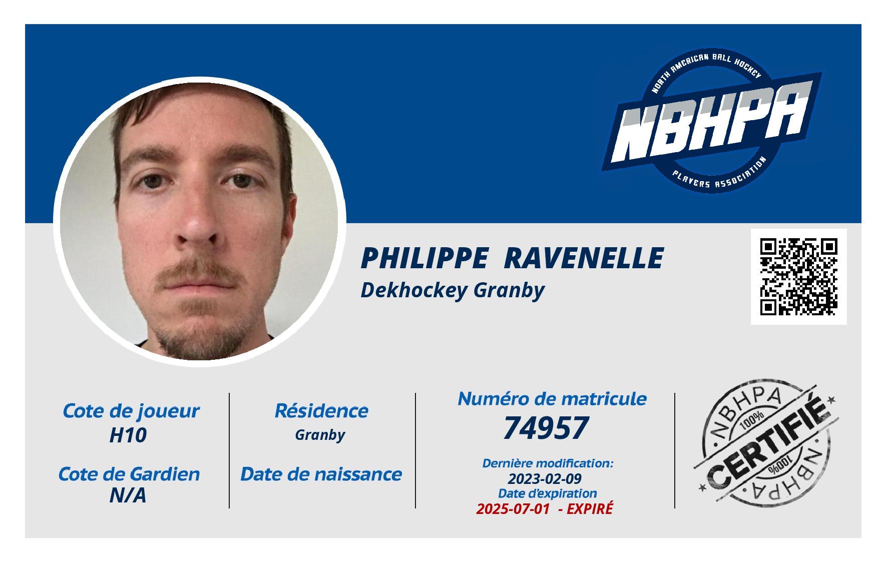 Philippe  Ravenelle