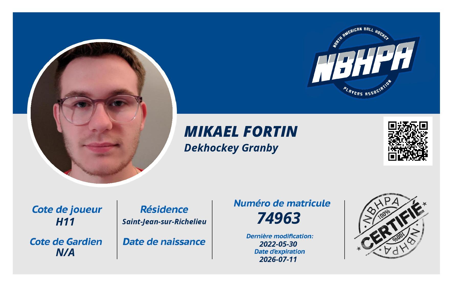 Mikael Fortin