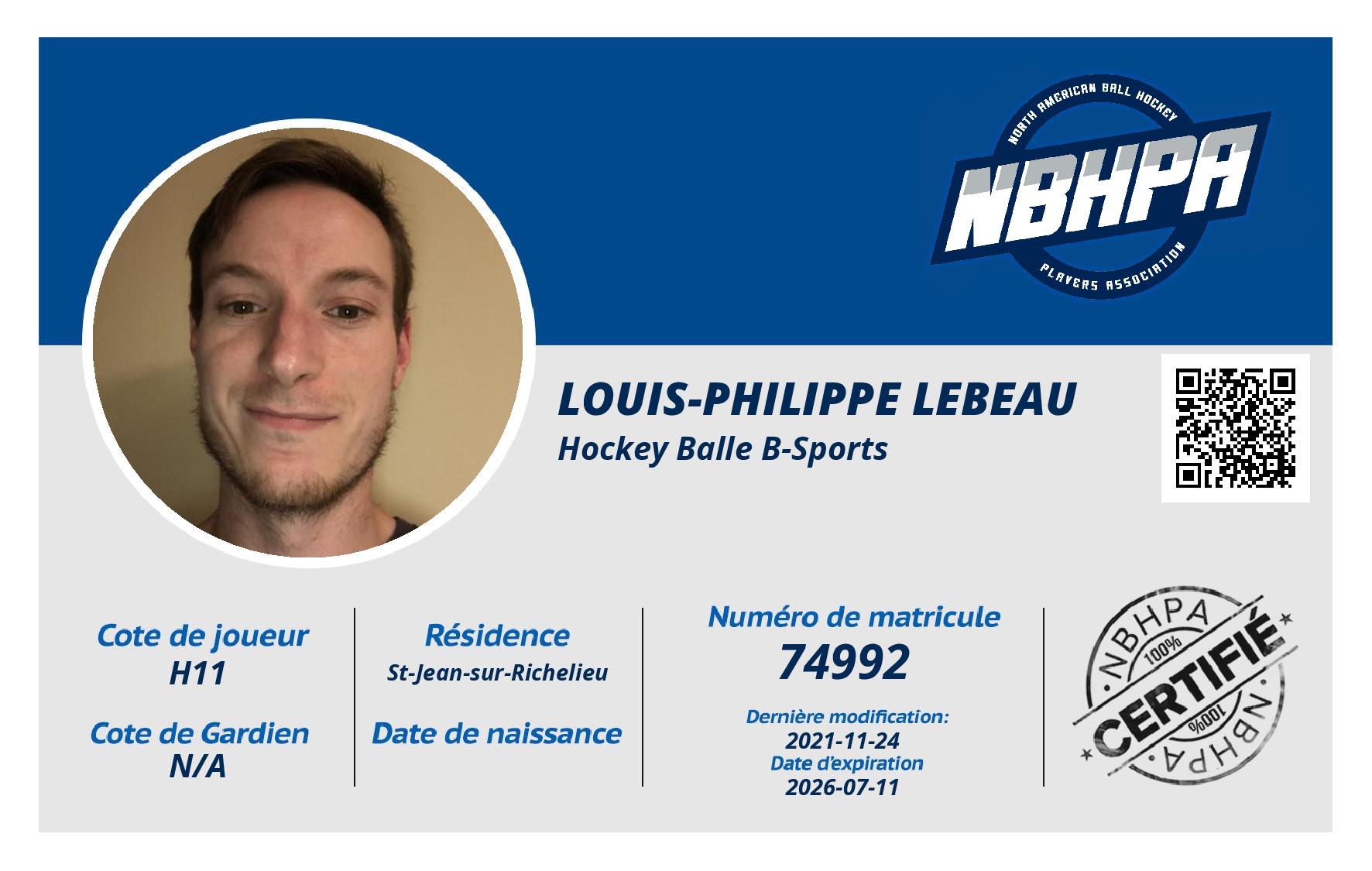 Louis-Philippe Lebeau
