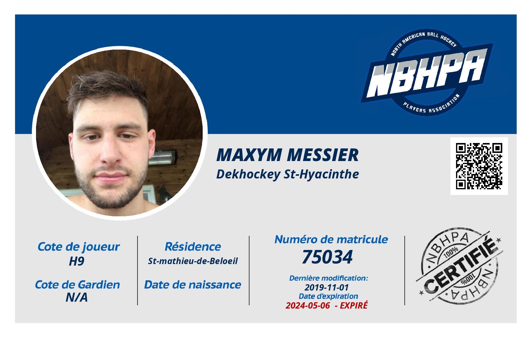 Maxym Messier