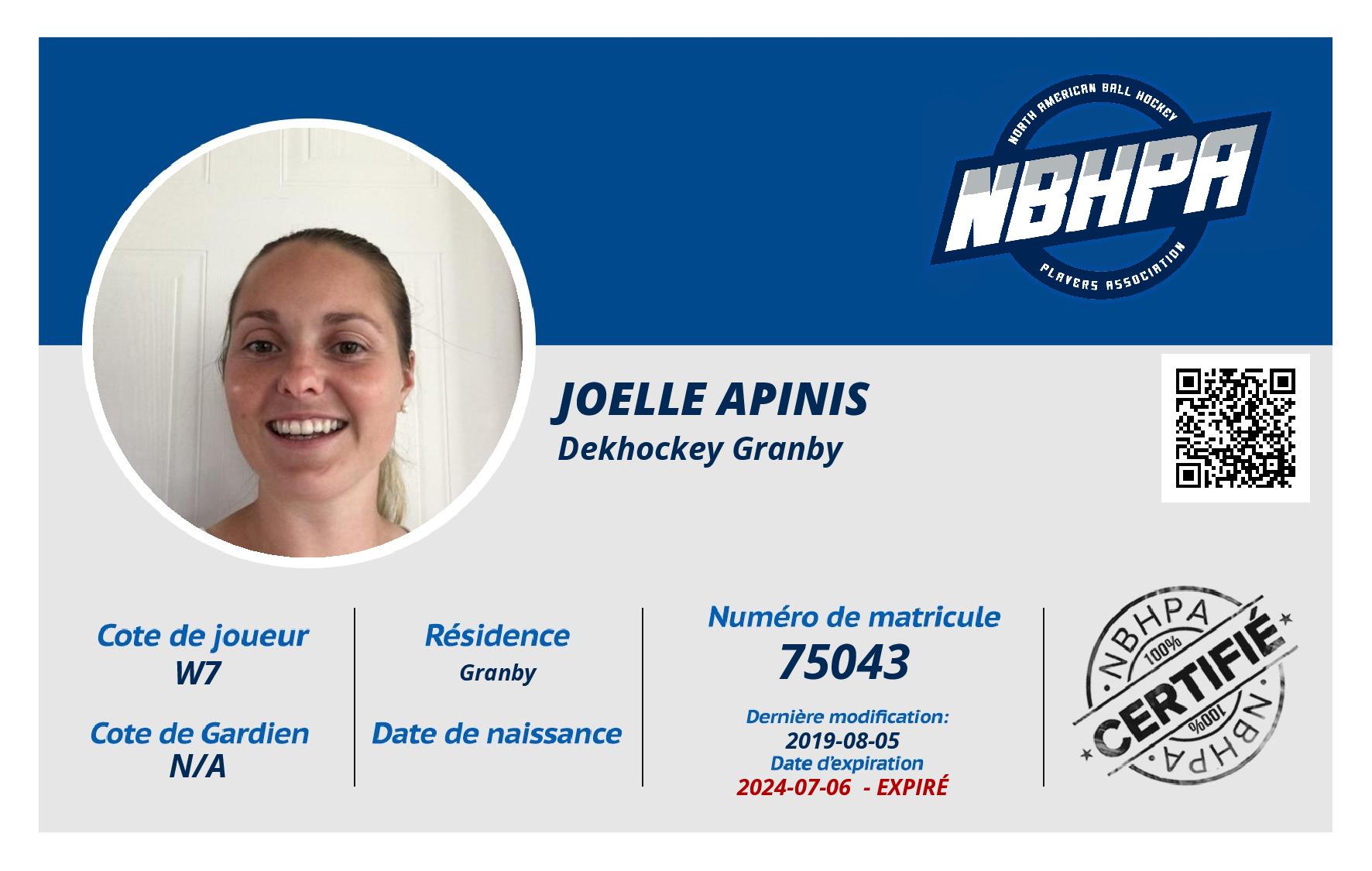 Joelle Apinis