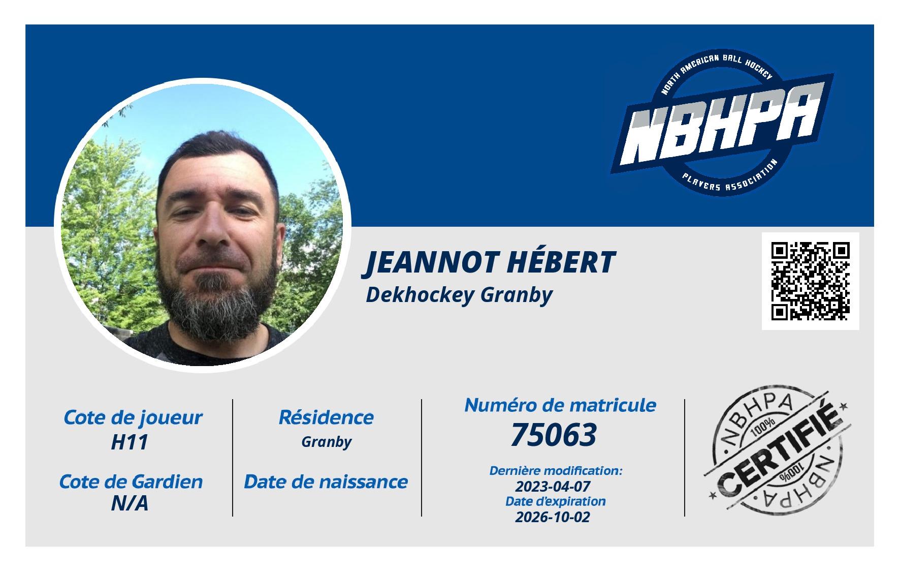 Jeannot Hébert