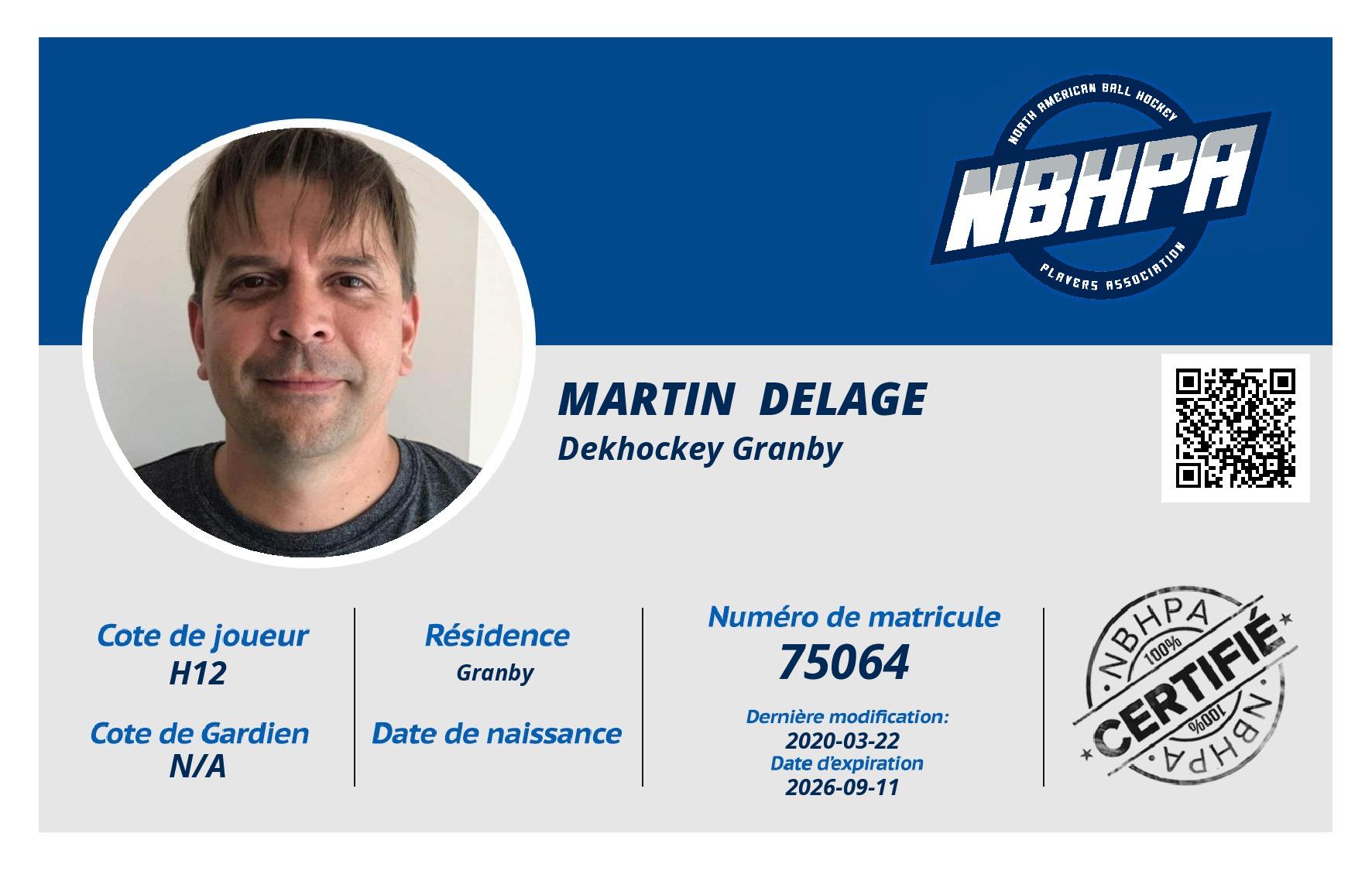 Martin  Delage
