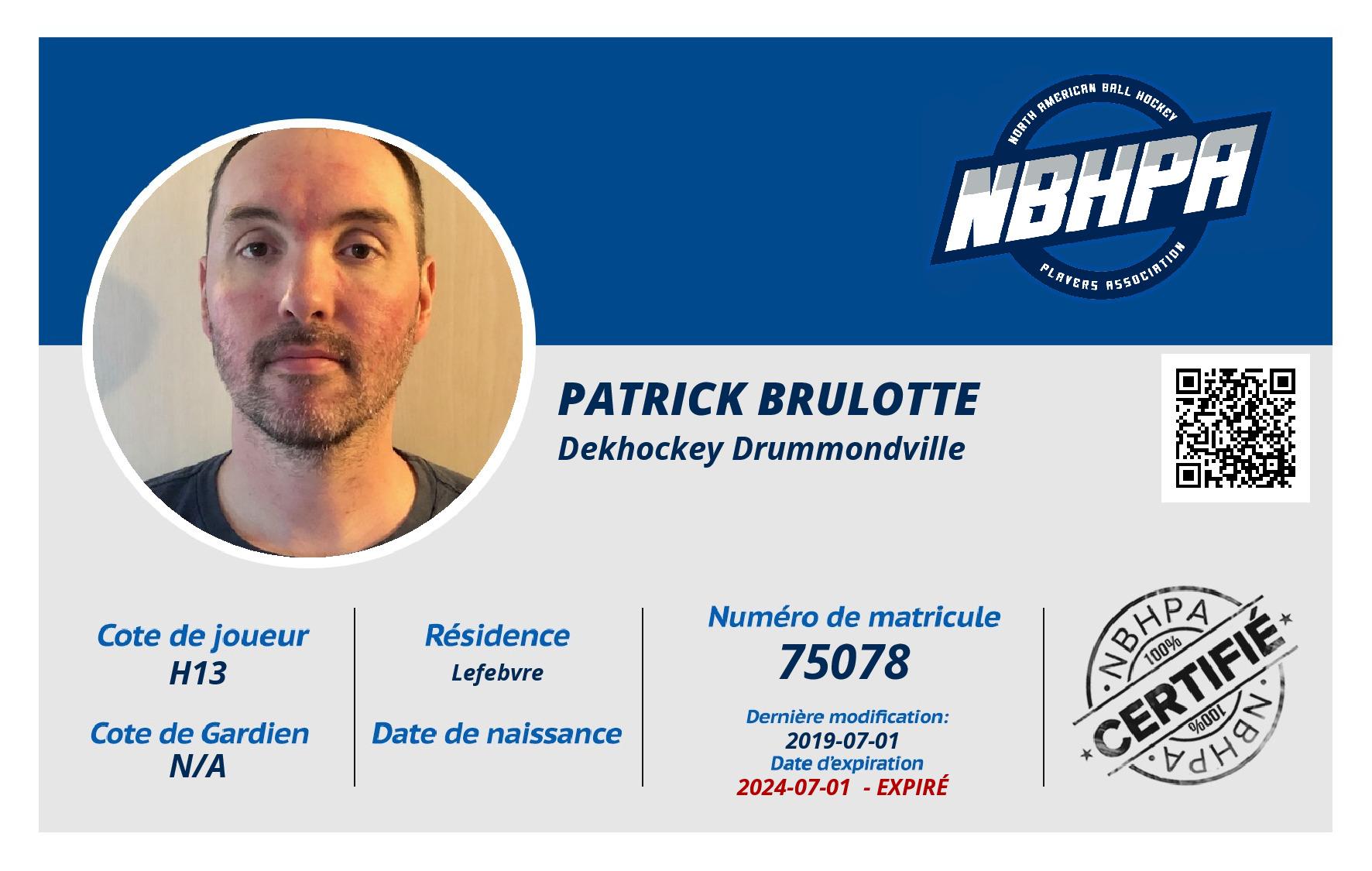 Patrick Brulotte