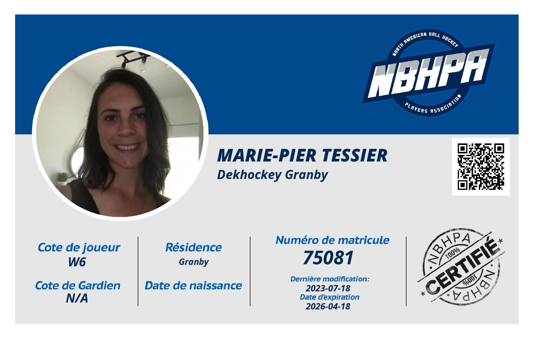 Marie-Pier Tessier