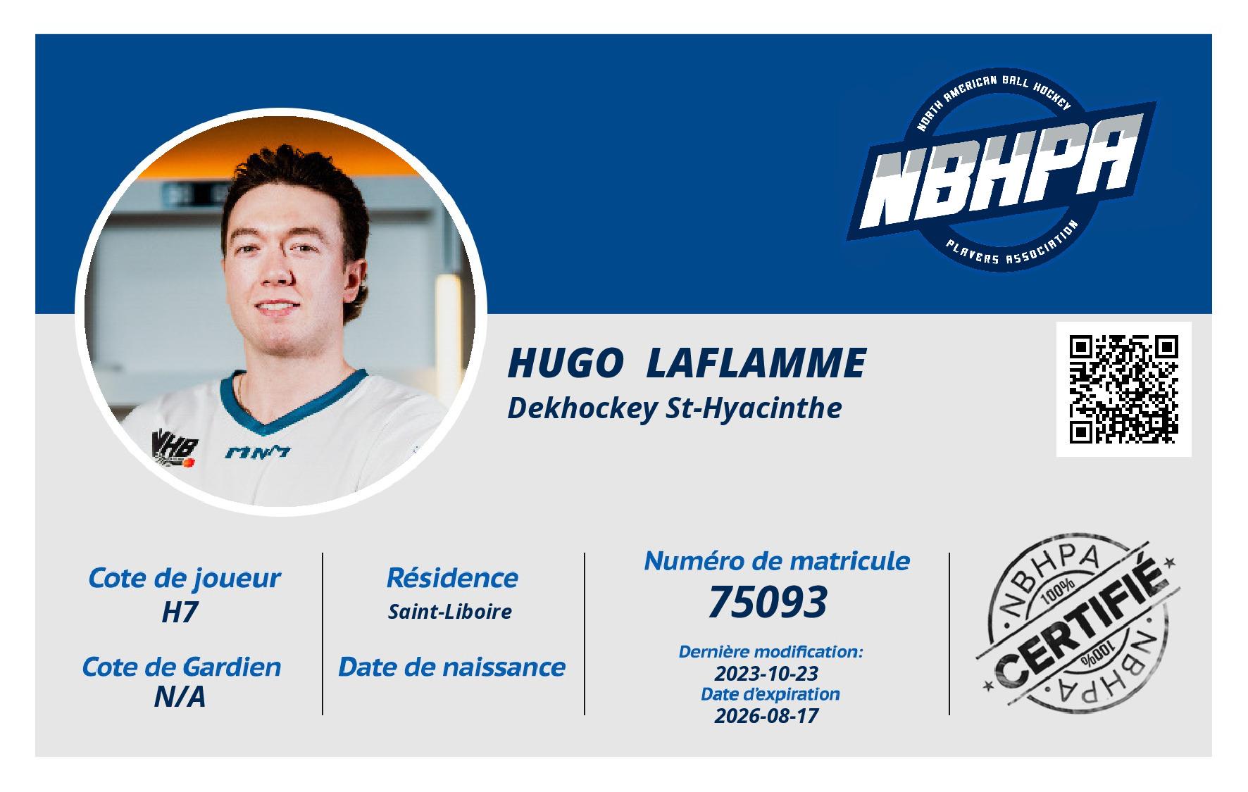 Hugo  Laflamme 