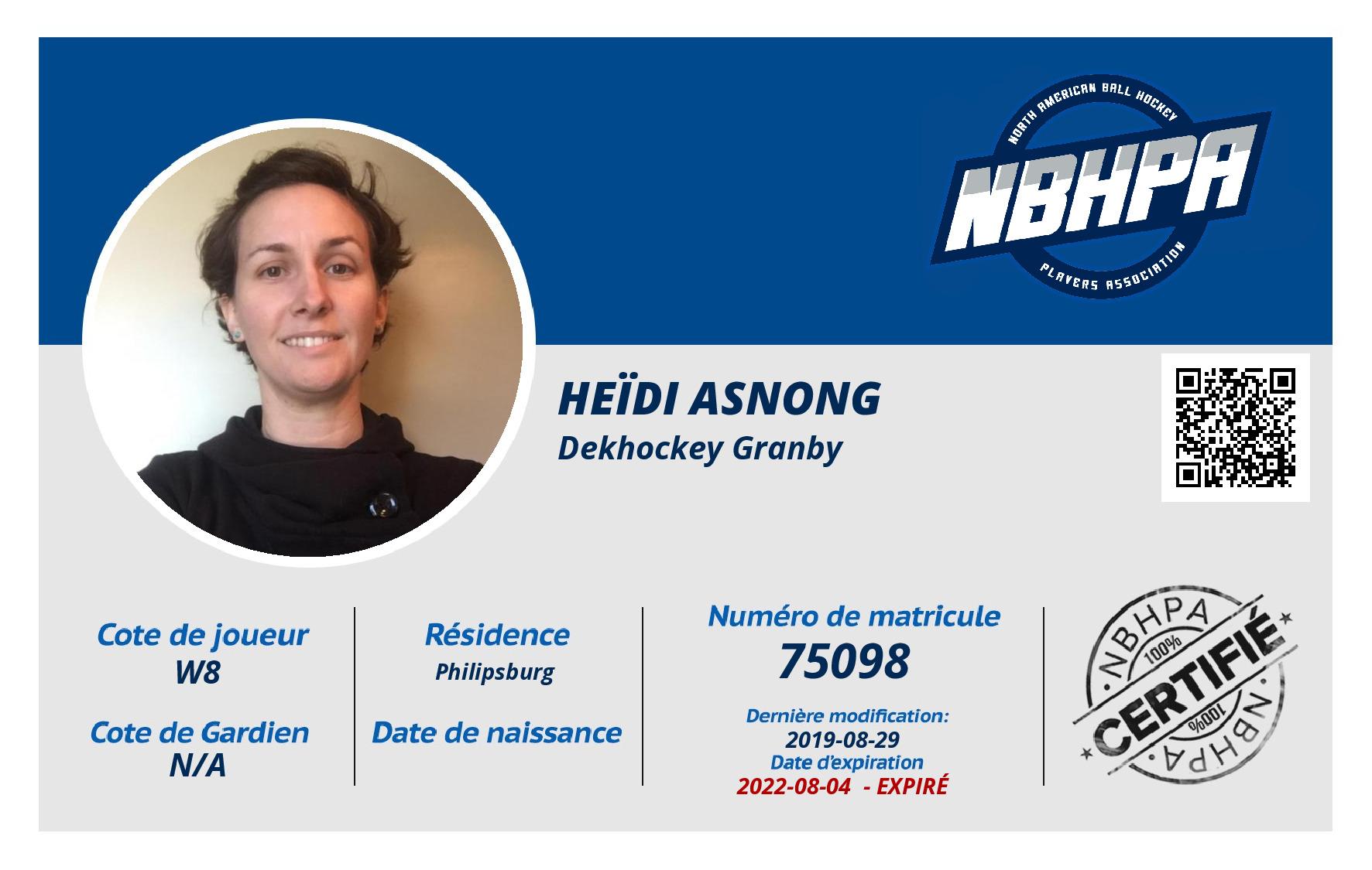 Heïdi Asnong