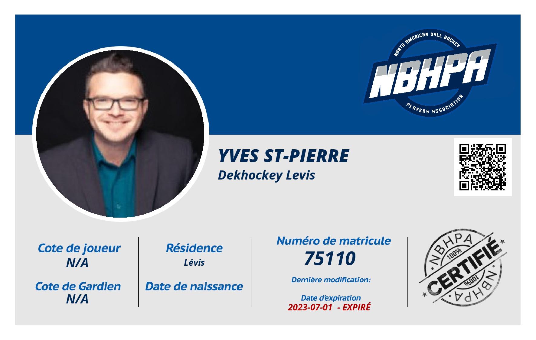 Yves St-Pierre