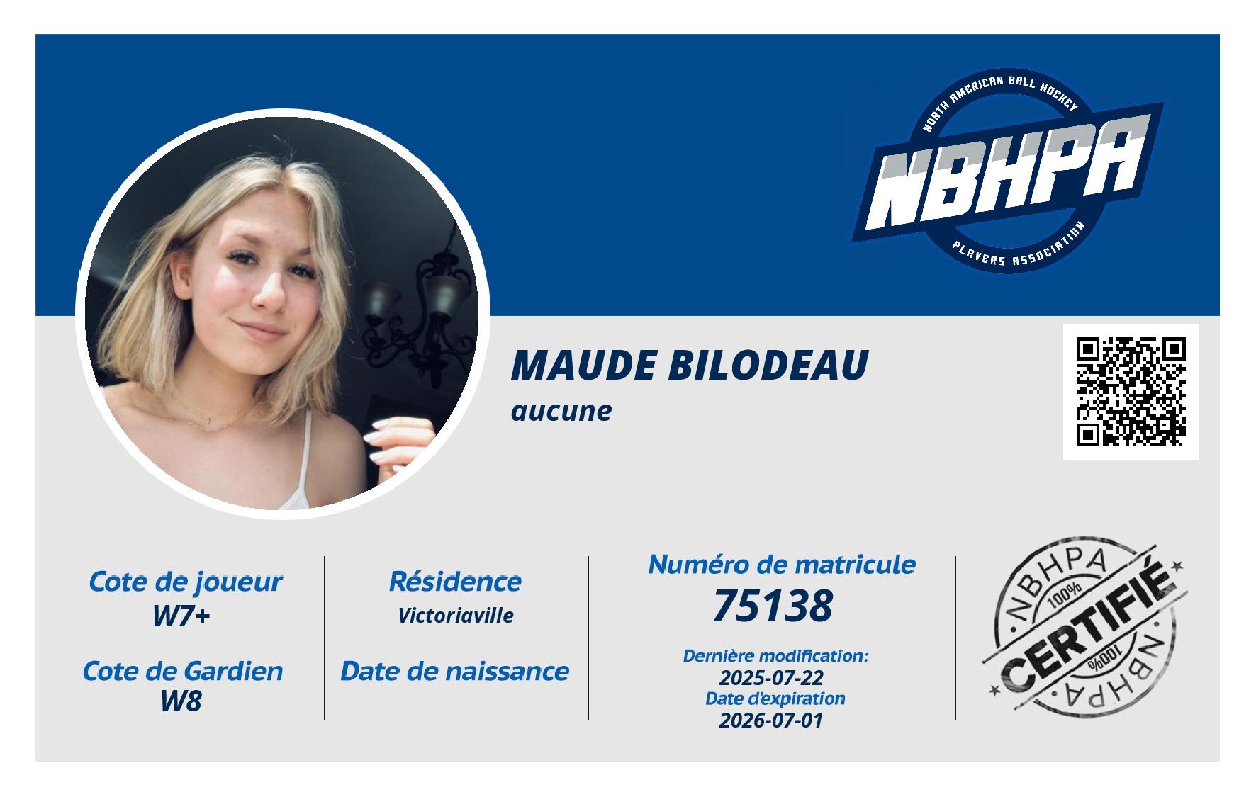 Maude Bilodeau