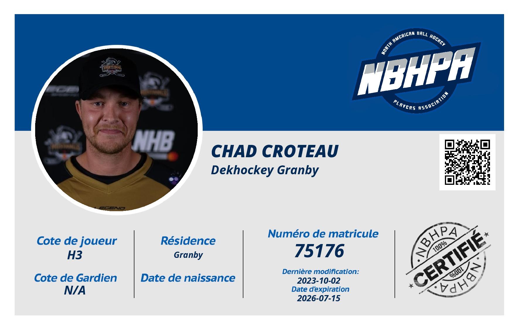 Chad Croteau 