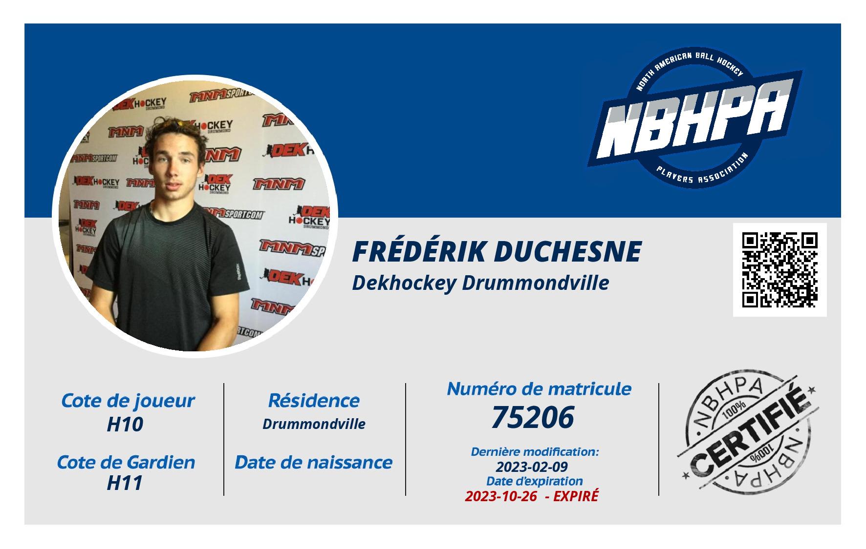 Frédérik Duchesne