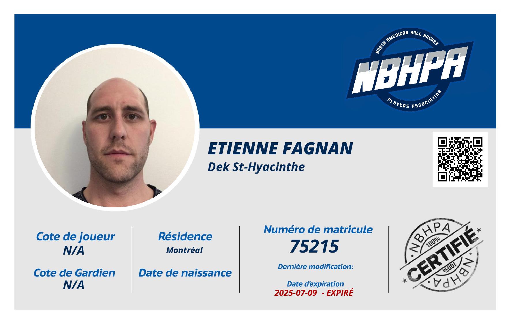 Etienne Fagnan