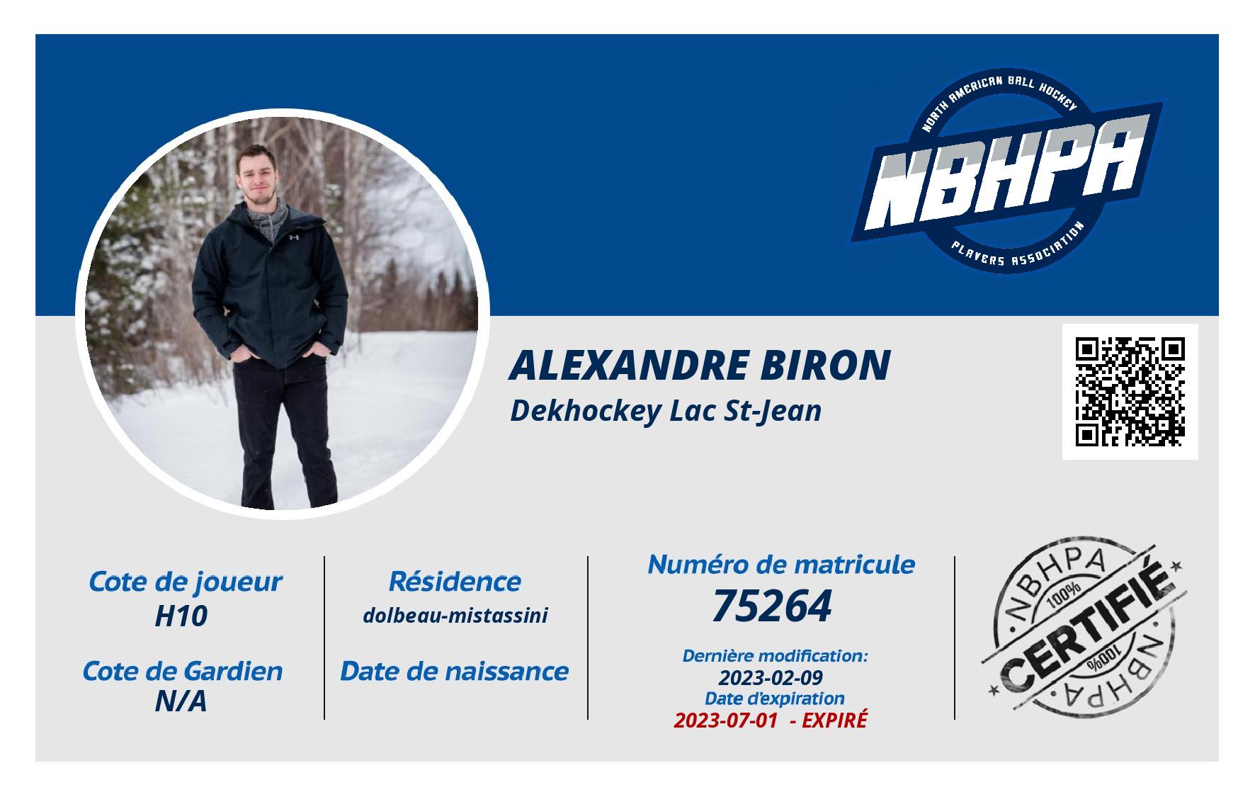 Alexandre Biron