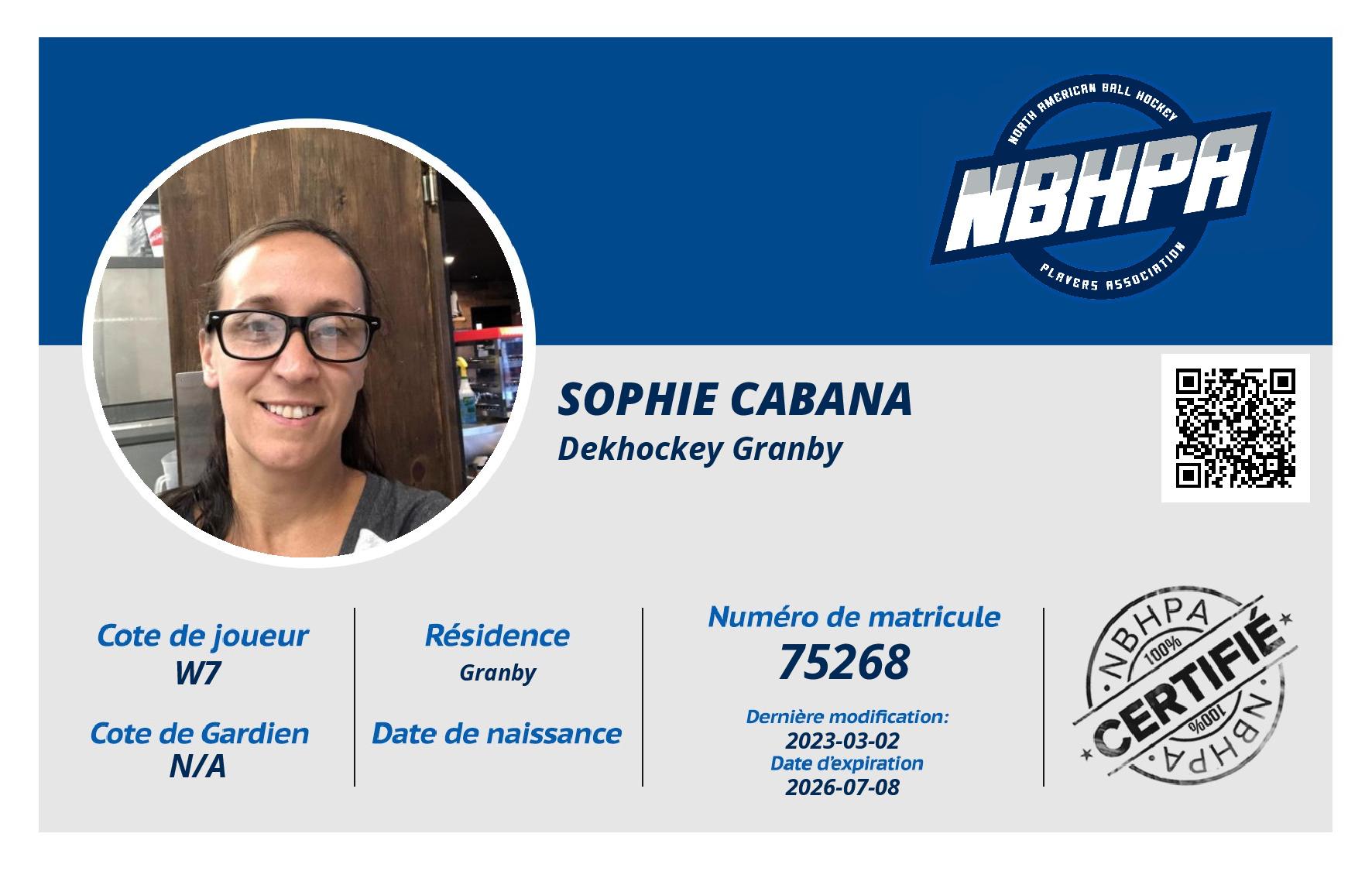 Sophie Cabana