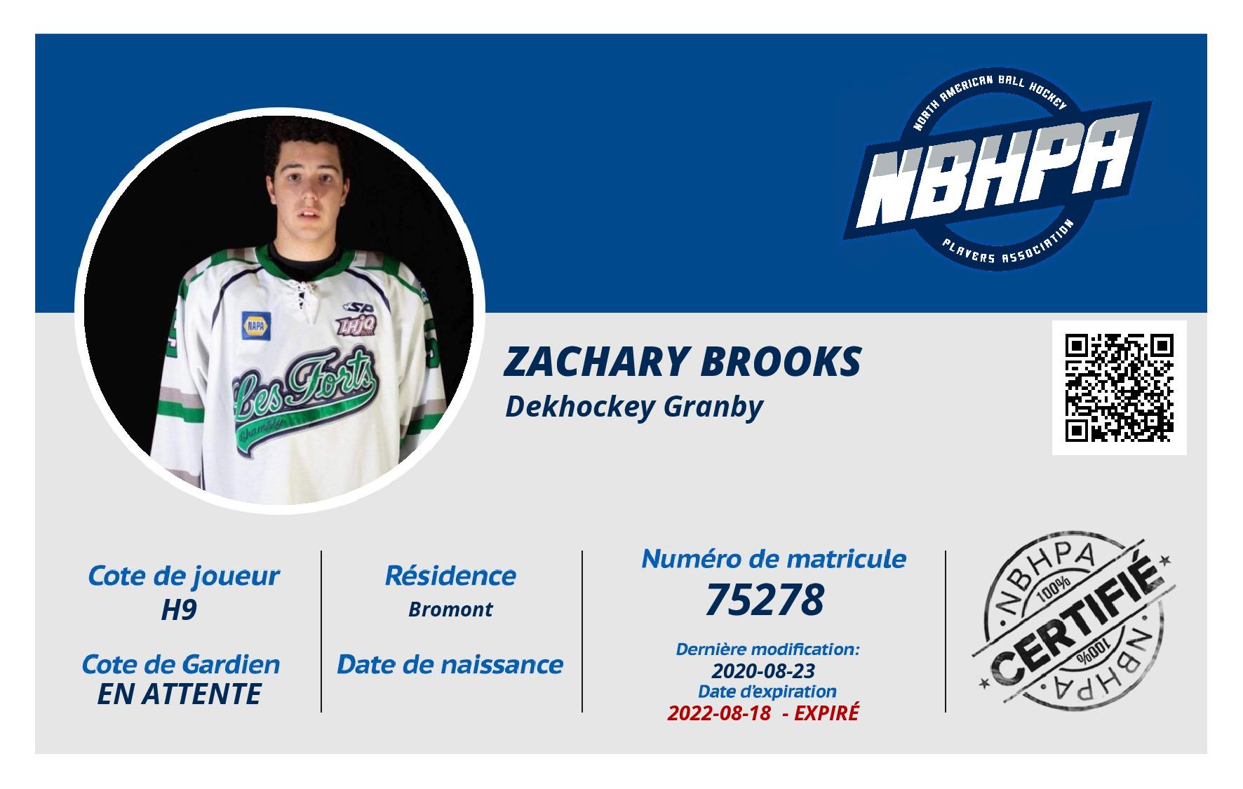 Zachary Brooks