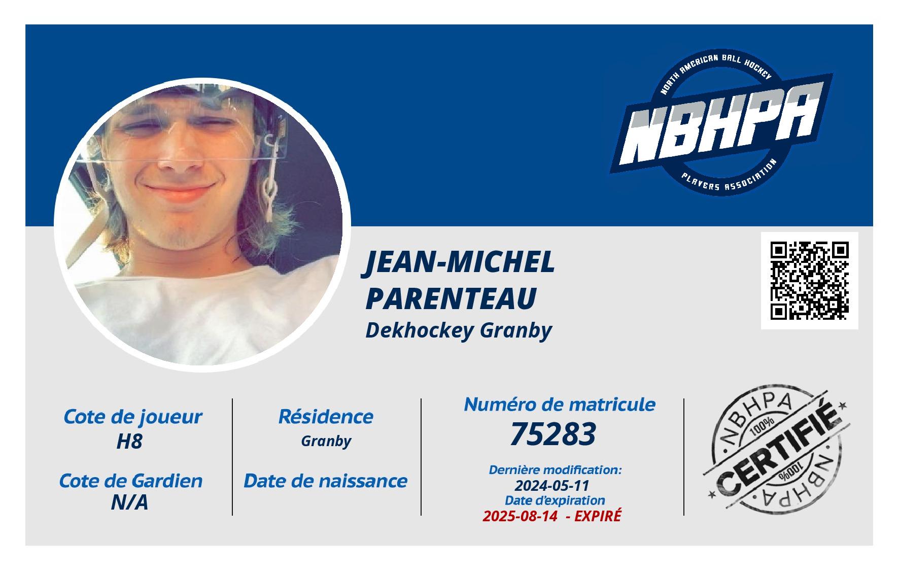 Jean-Michel Parenteau