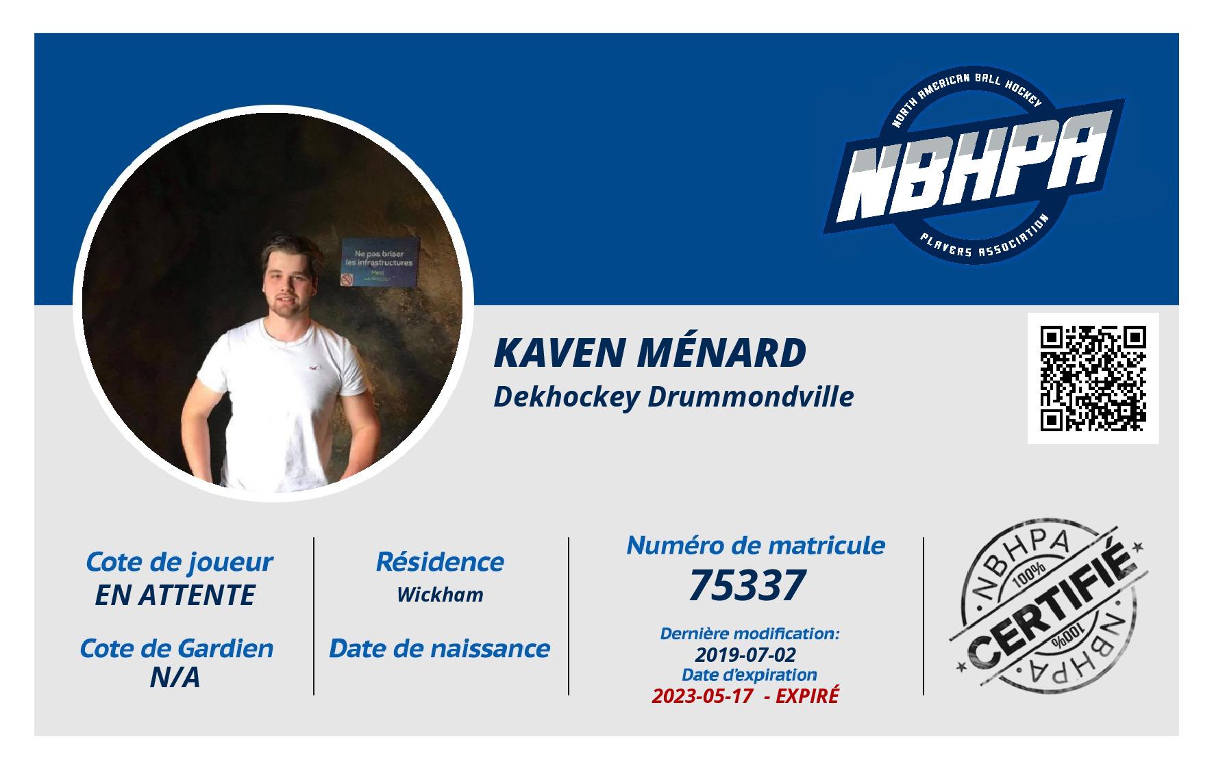 Kaven Ménard