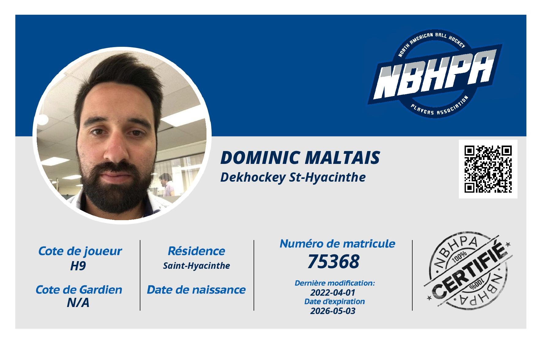 Dominic Maltais