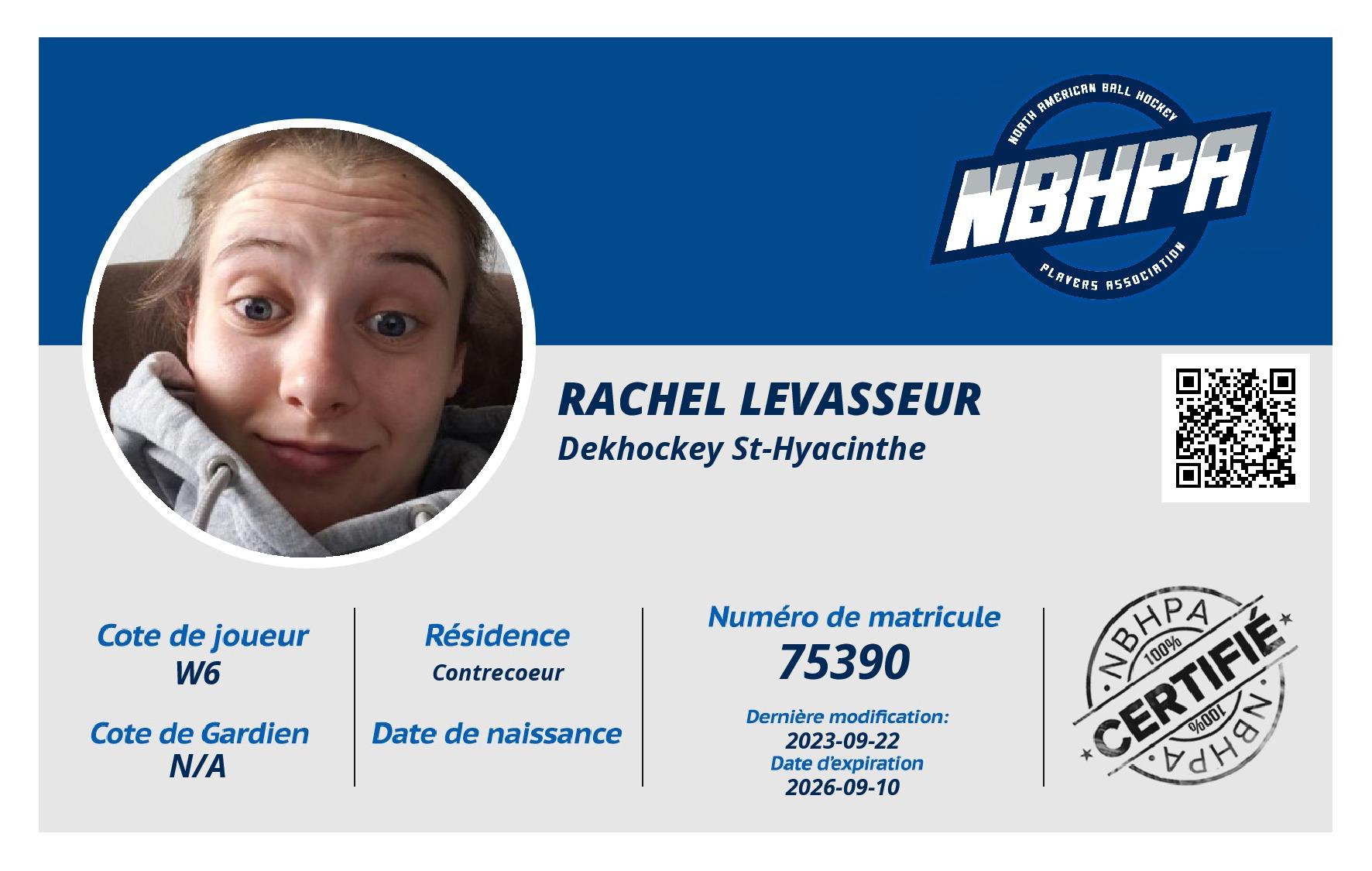 Rachel Levasseur