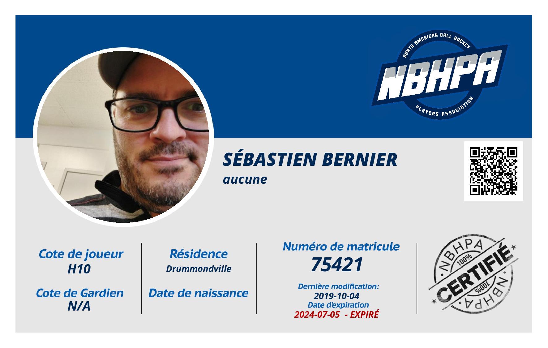 Sébastien Bernier
