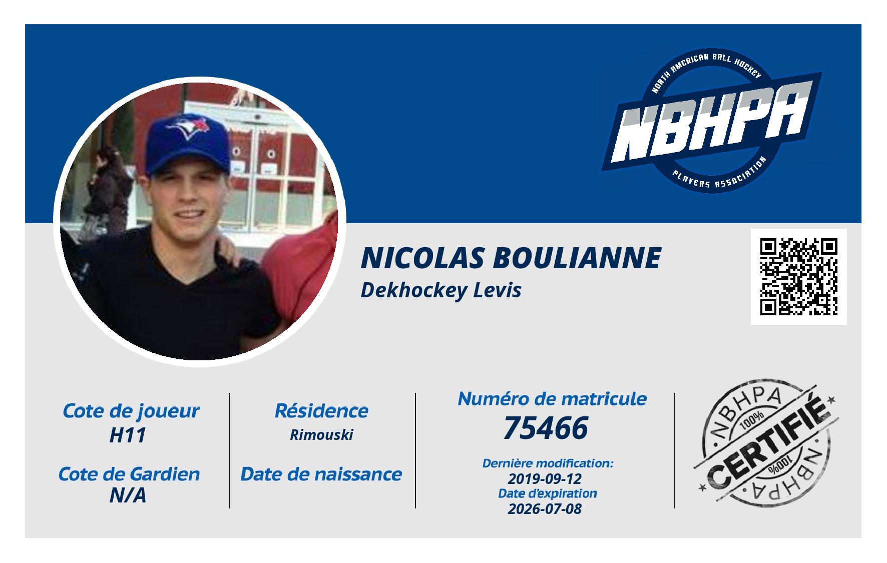Nicolas Boulianne