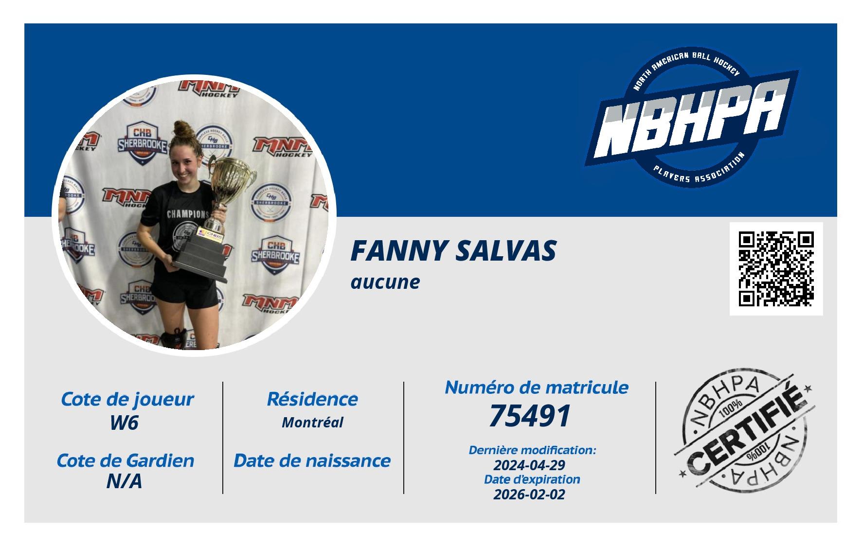 Fanny Salvas