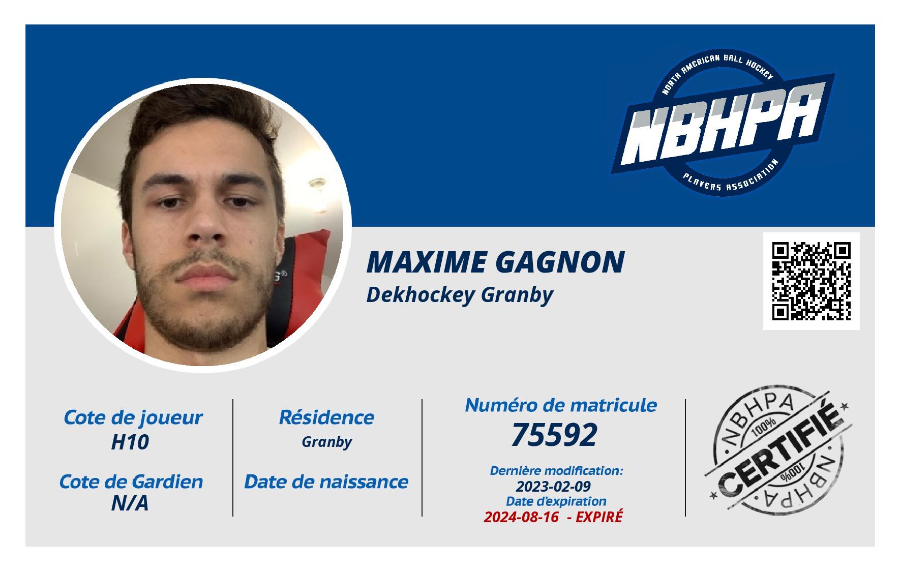 Maxime Gagnon
