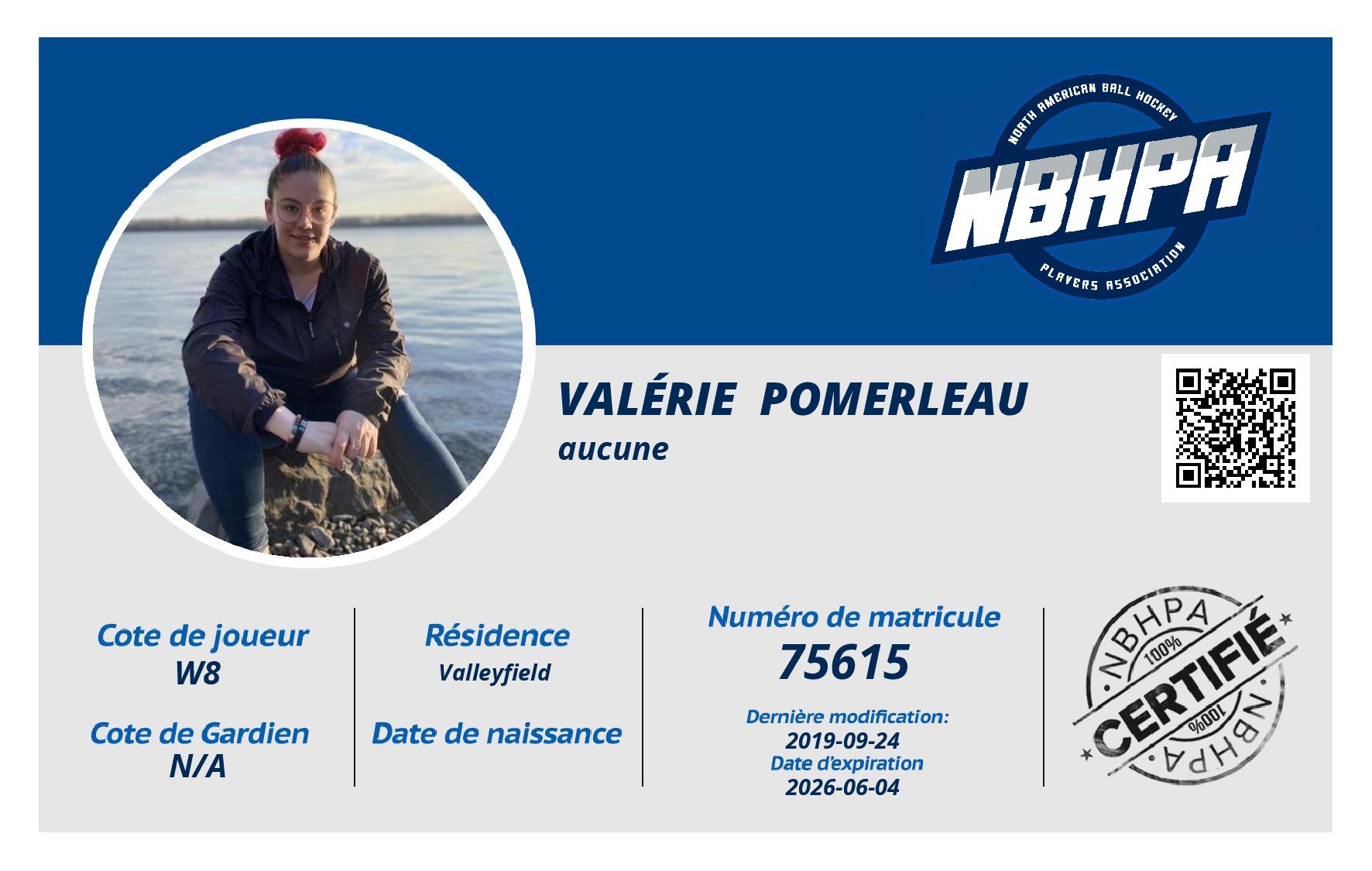 Valérie  Pomerleau 