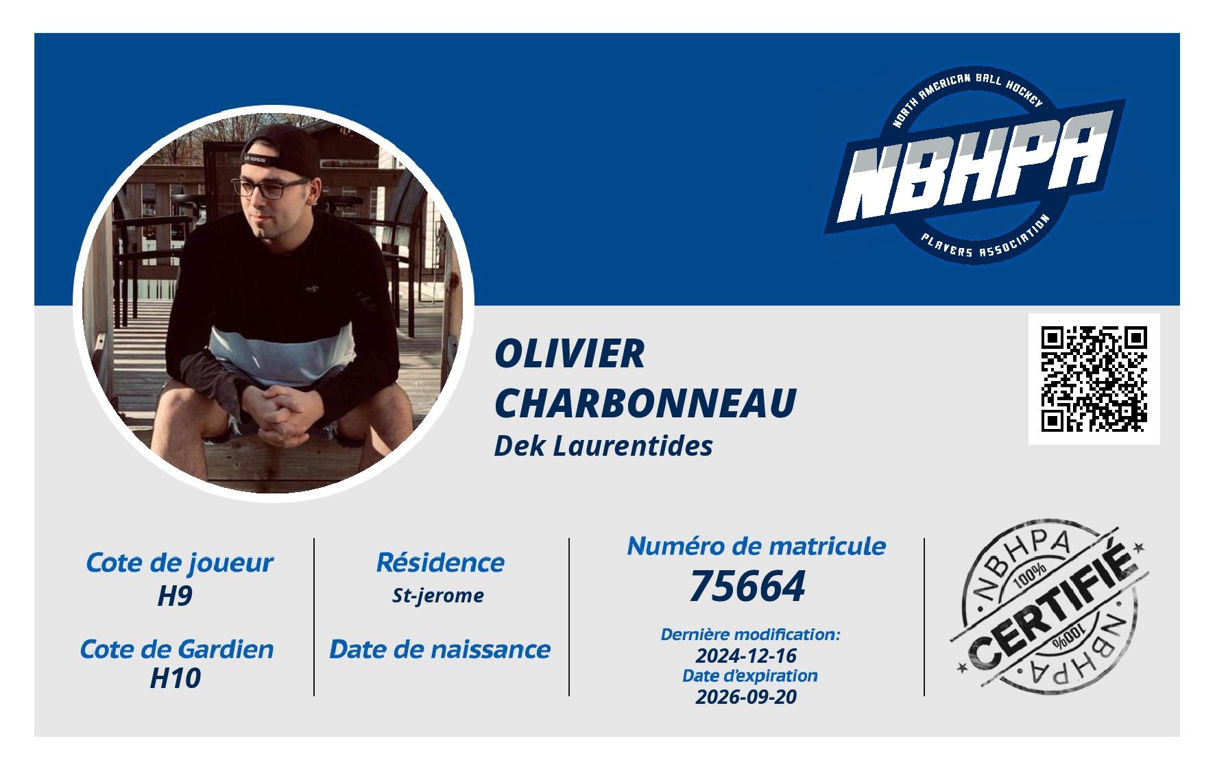 Olivier  Charbonneau 