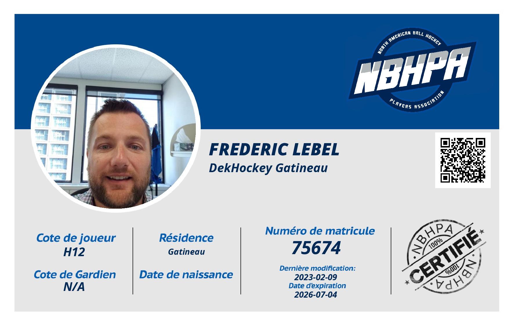 Frederic Lebel
