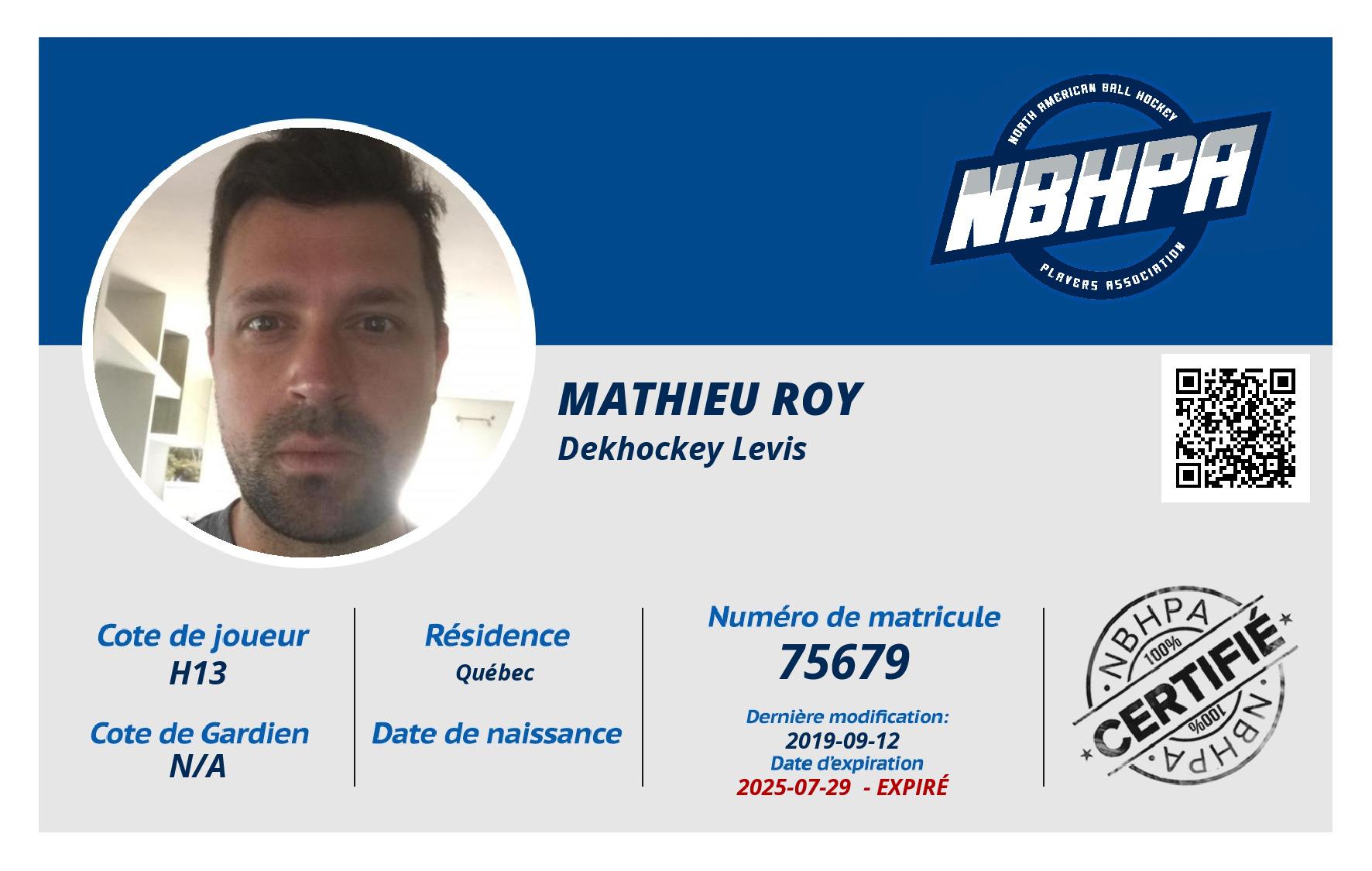 Mathieu Roy