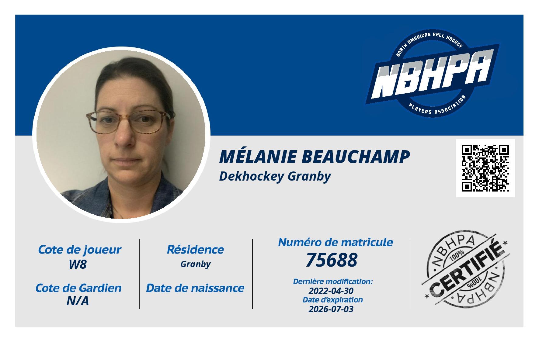 Mélanie Beauchamp