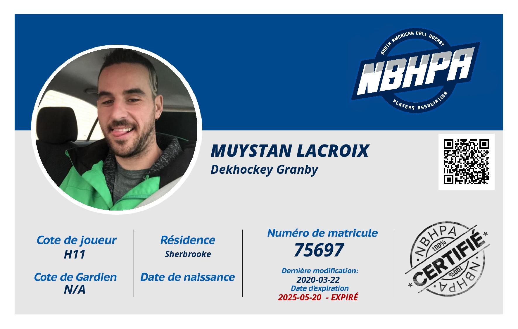 Muystan Lacroix 