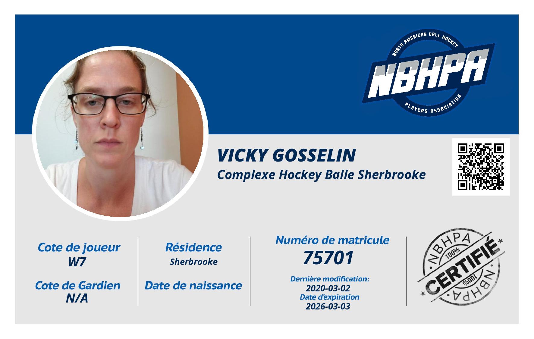 Vicky Gosselin 