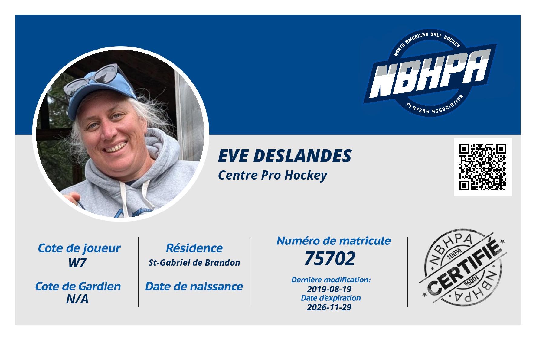 Eve Deslandes